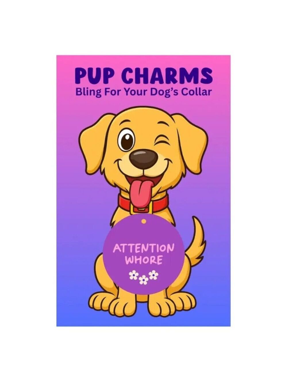 ($8) Pup Charm Dog Tag